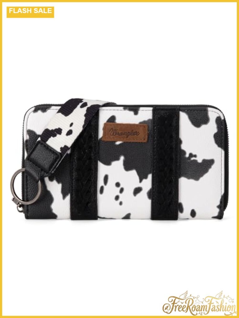 Western Aztec Wristlet Wallet Clutch Credit Card Holder Zip